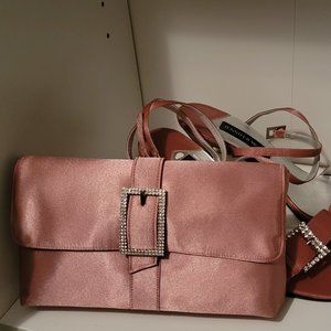 Jennifer Moore Satin Clutch